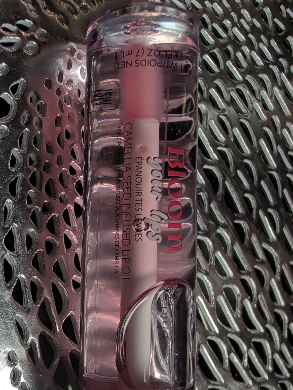 bloom Gloss Camellia Seed Infused Lip Oil - Soft Pink